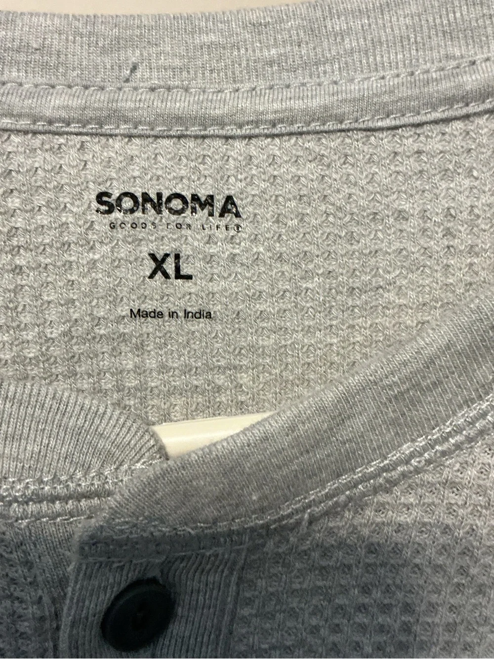 Sonoma Light Gray Thermal Shirt